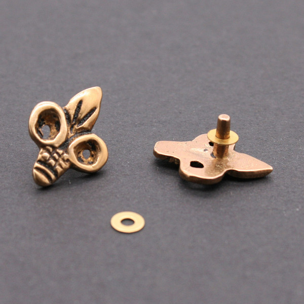 Mittelalter Gürtelbeschläge Lilie 1181