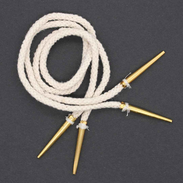 Nestelschnüre 40 cm natur 3638