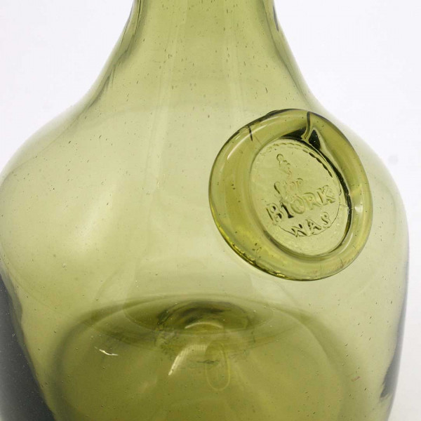 Detail 18 Jahrhundert Flasche Björknäs 3589