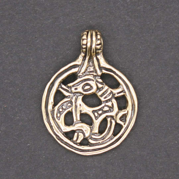 Wikinger Schmuckanhänger Tiermotiv 1357