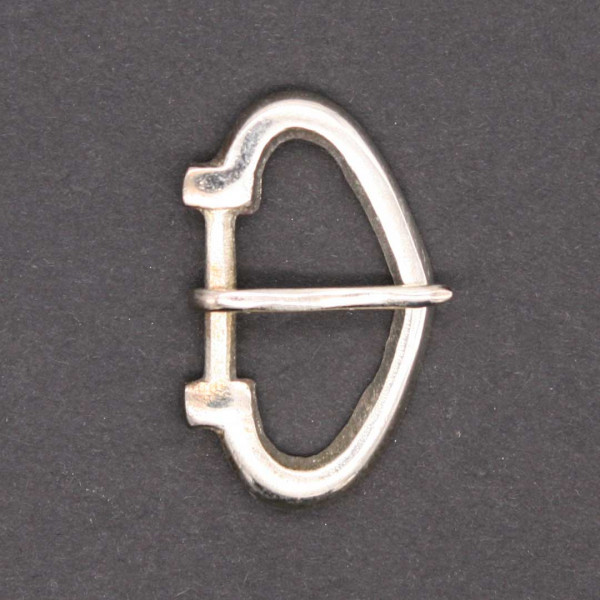 Gürtelschliesse versilbert Hochmittelalter 1067s