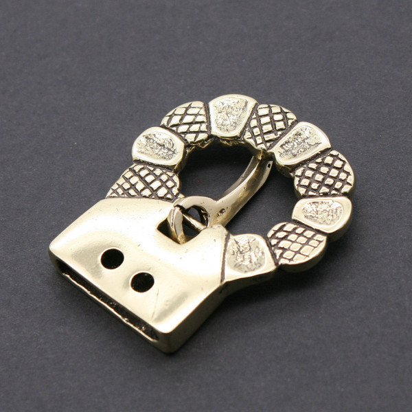 Rückseite Gürtelschnalle 3727