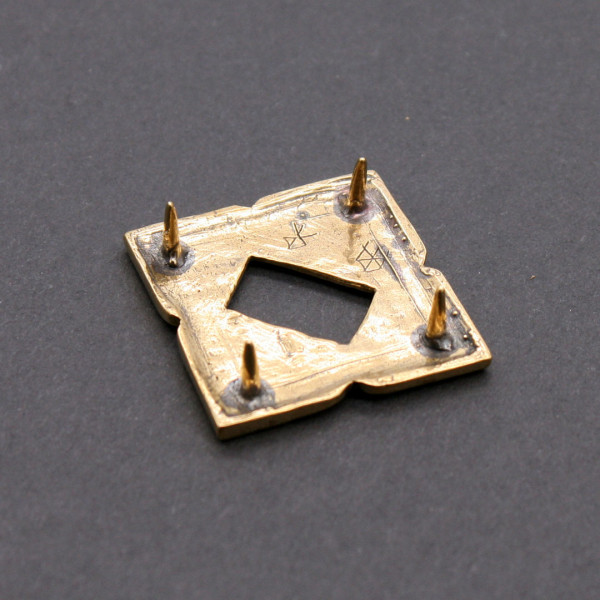 Rückseite Taschenbeschlag 3109