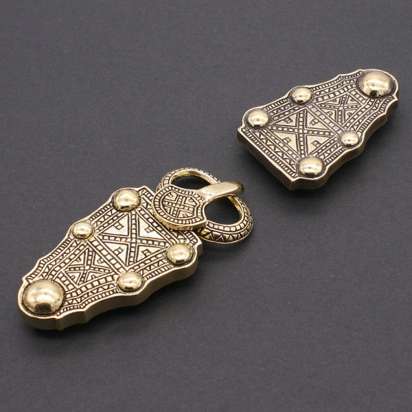 Merowinger Gürtelschnalle mit Gegenbeschlag 3885