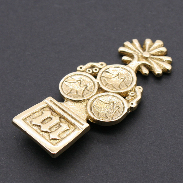 Riemenendbeschlag Spätmittelalter 3738