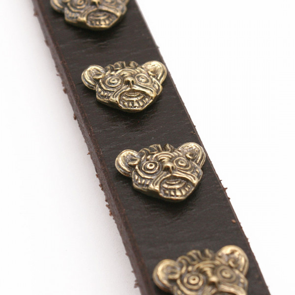 Tierkopf Zierbeschlag Wikinger 3775