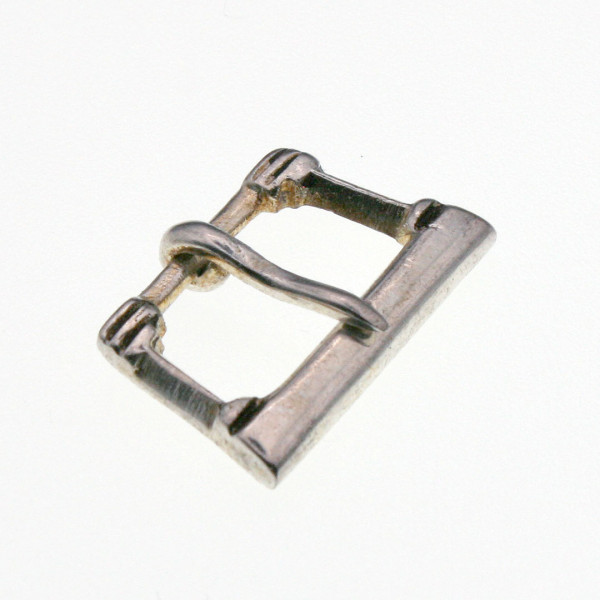 Hochmittelalter Gürtelschnalle versilbert 0960s