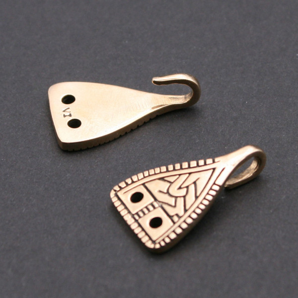 Haken fuer Wadenwickel Wikinger Friesland 3836