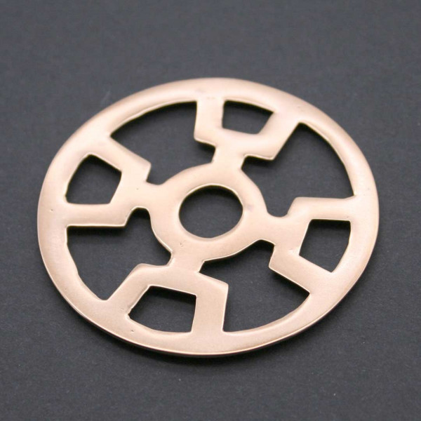 Rückseite Scheibenamulett 0921