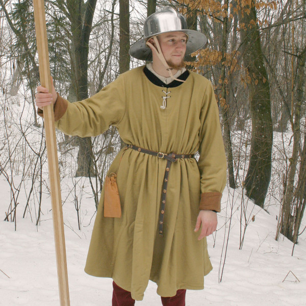 Spätmittelalter Obergewand grün