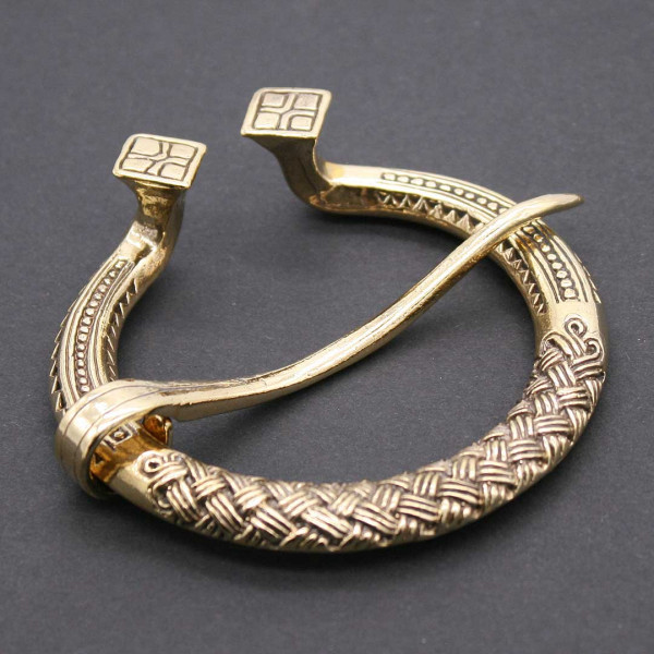 Große Wikinger Hufeisenfibel 1778