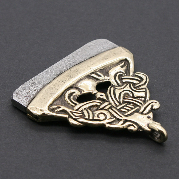 Feuereisen im Jellingstil Wikinger 3883