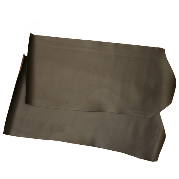 Rindsleder dunkelbraun glatt