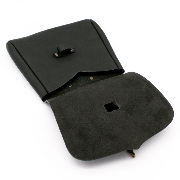 Detail Mittelaltertasche schwarz 3802