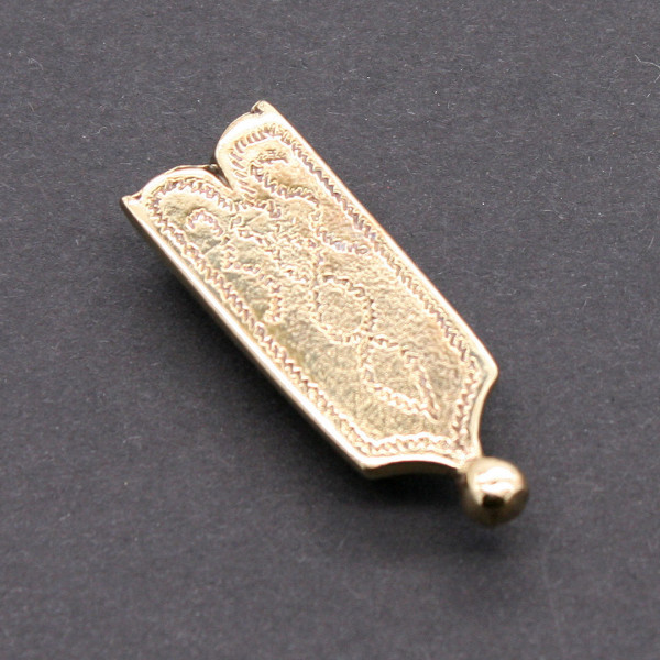 Riemenendbeschlag Novgorod 14 Jahrhundert 3881